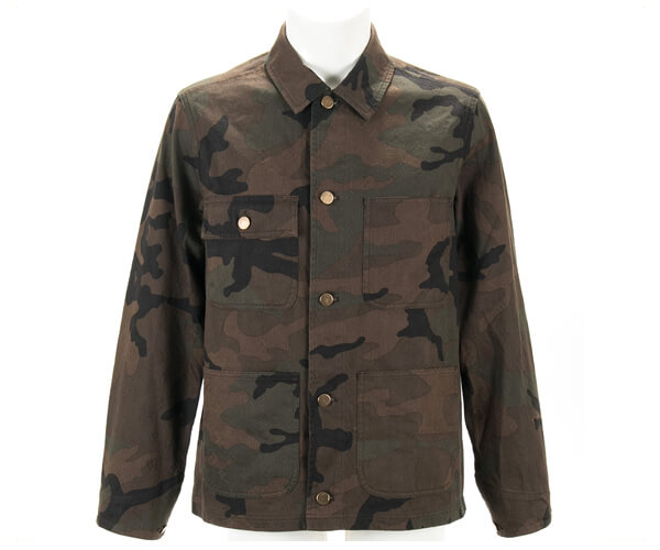 ルイヴィトンスーパーコピー×シュプリーム LOUIS VUITTON SUPREME Jacquard Denim Trucker Jacket ジャカードデニム トラッカージャケット 迷彩柄 カモフラージュ 1A3FKX