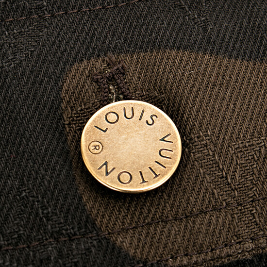 ルイヴィトンスーパーコピー×シュプリーム LOUIS VUITTON SUPREME Jacquard Denim Trucker Jacket ジャカードデニム トラッカージャケット 迷彩柄 カモフラージュ 1A3FKX