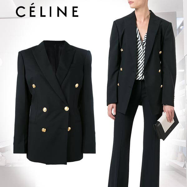 CELINEセリーヌ服コピー/ダブルテーラードジャケット