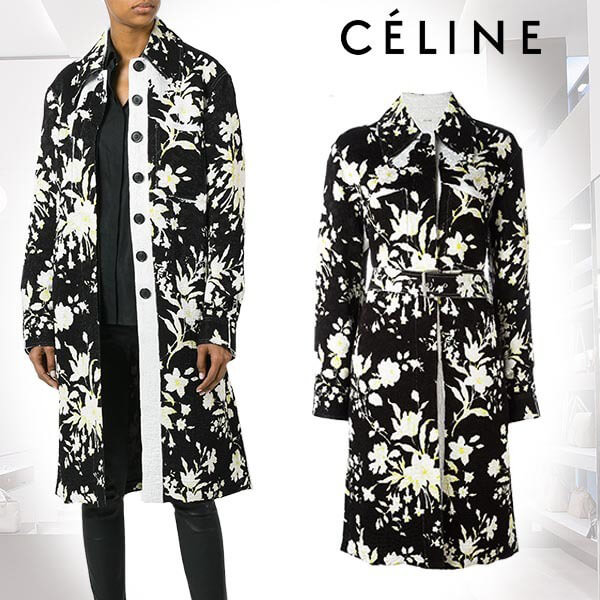 24SS【CELINE】ヴィヴィアン トレンチコート レオパードプリント 24SS【CELINE】ヴィヴィアン トレンチコート レオパードプリント