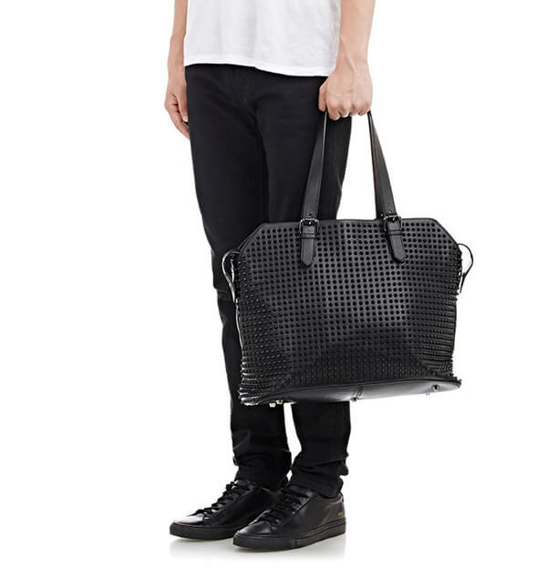 ChristianLouboutin ルブタン スーパーコピー スパイクレザーシドトートバッグ 8012606