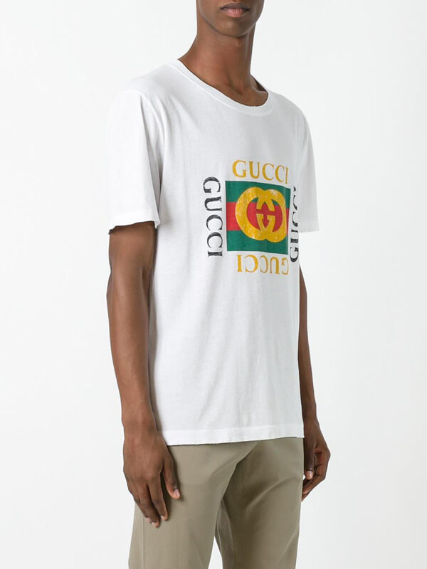 グッチスーパーコピー GUCCI 17SS GG LOGO PRINTED T-SHIRTS 8030927