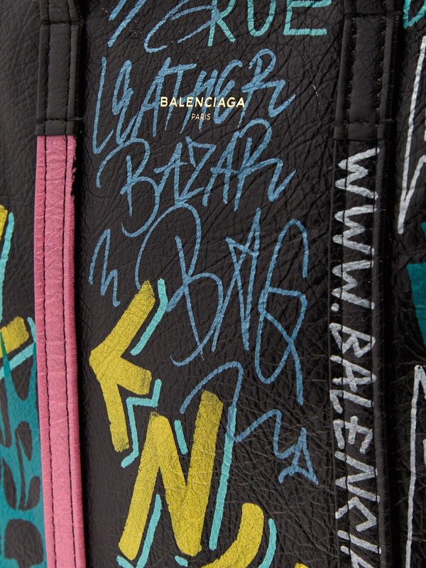 バレンシアガ トートバッグ コピー GRAFFITI BAZAR SHOPPER