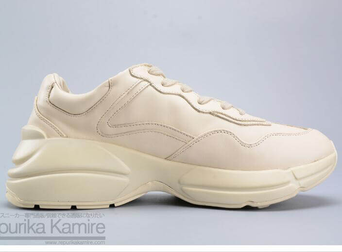 GUCCI スーパーコピー ★ビンテージロゴレザースニーカーSNEAKER 17 パロディ 8041402