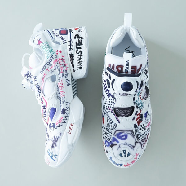 ヴェトモン x REEBOK INSTAPUMP FURY GRAFFITI ヴェトモン