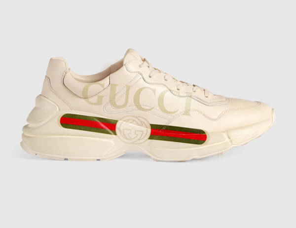 2019AW GUCCI グッチ スニーカー コピー ヴィンテージ ロゴ レザー 8101008