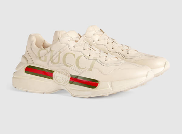 2019AW GUCCI グッチ スニーカー コピー ヴィンテージ ロゴ レザー 8101008