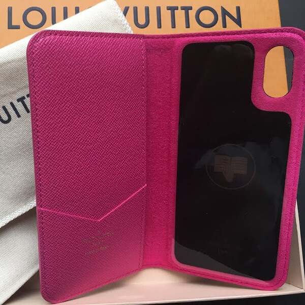 アイフォンケース ルイヴィトン コピー ギフト包装 IPHONE X / XS ケース ROS フォリオ M63444