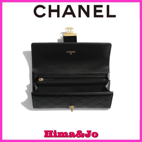 19AW☆シャネルスーパーコピー☆新作フラップ ウォレット A81456