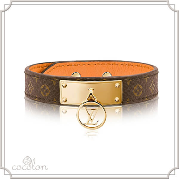 限定 ギフト包装 Louis Vuitton ルイヴィトンコピー ロゴマニア ブラスレ M6411E