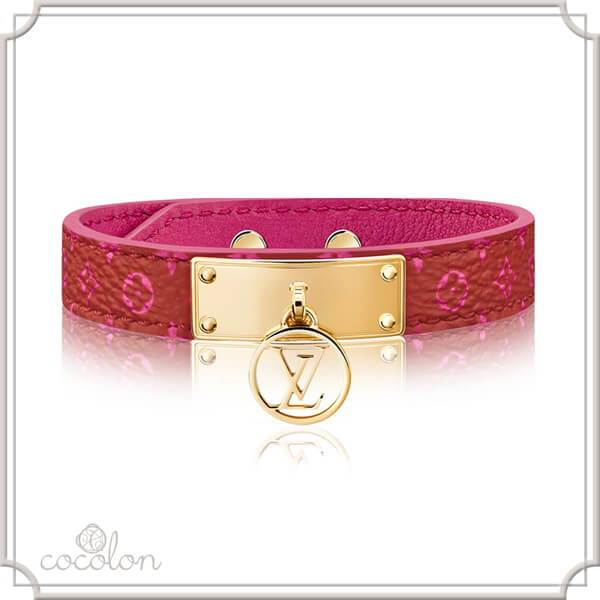 限定 ギフト包装 Louis Vuitton ルイヴィトンコピー ロゴマニア ブラスレ M6411E
