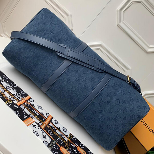 Louis Vuitton Keepall Bandoulière 50 M44644 Monogram Denim