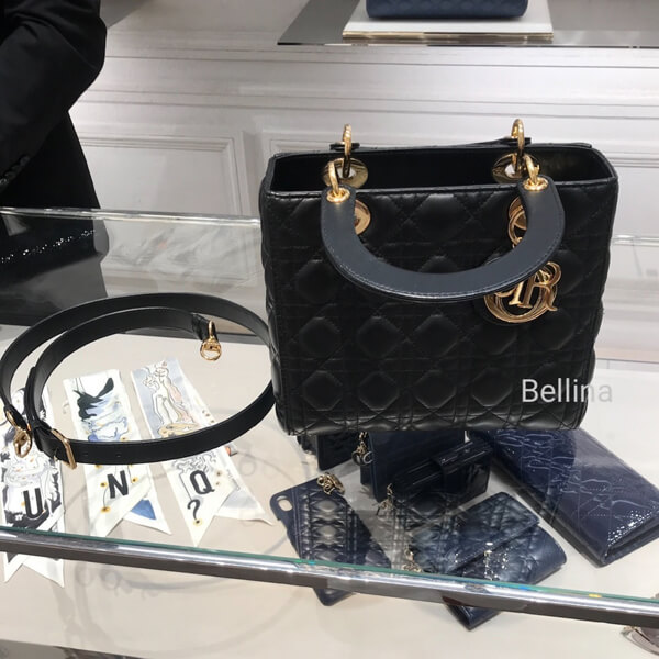 セレブ愛用☆ラムスキン Lady Dior バッグ ディオール コピー 国内発送 20022303