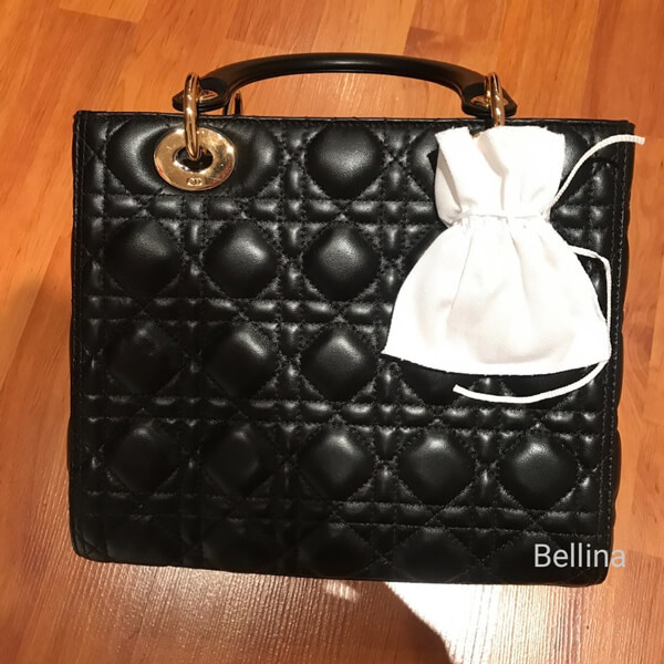 セレブ愛用☆ラムスキン Lady Dior バッグ ディオール コピー 国内発送 20022303
