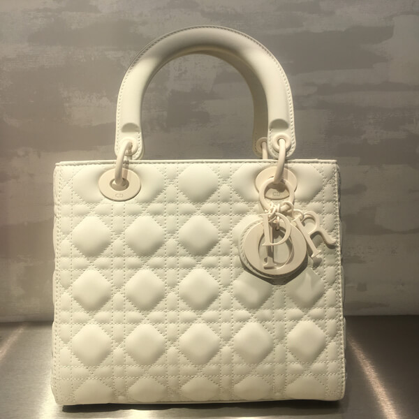 20AW新作 Dior コピー ハンドバッグ ウルトラマット "LADY DIOR"バッグ M (3色)20022307