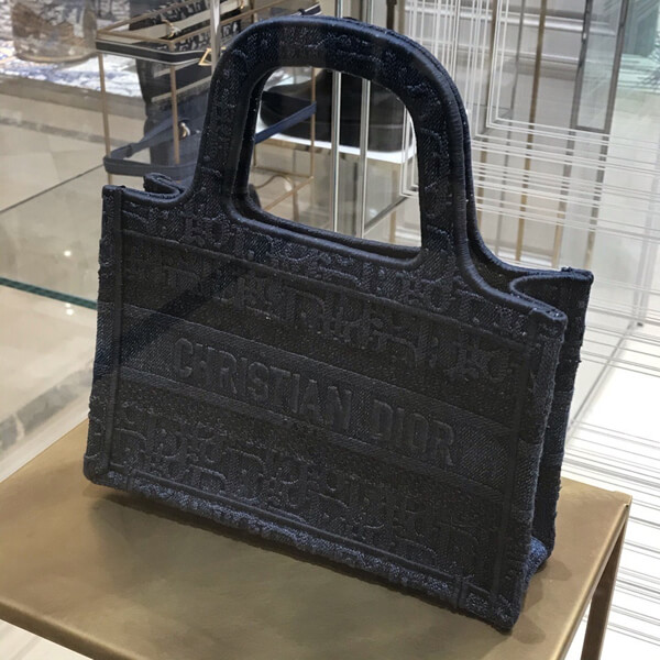 入手困難! Dior オブリーク コピー トートバッグ Mini Book Tote Oblique☆3種 M1271ZRIW