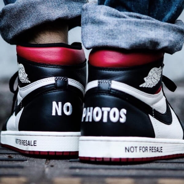 追跡有配送!ナイキ コピー AIR JORDAN 1 "NOT FOR RESALE" 861428 106