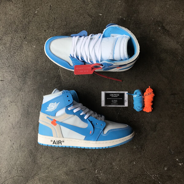 【NIKE ナイキ コピー】US14 32cm OFF-WHITE x Air Jordan 1 Powder Blue 20030301