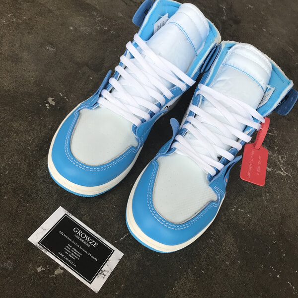 【NIKE ナイキ コピー】US14 32cm OFF-WHITE x Air Jordan 1 Powder Blue 20030301