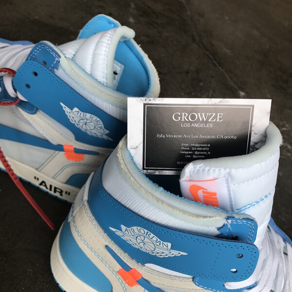 【NIKE ナイキ コピー】US14 32cm OFF-WHITE x Air Jordan 1 Powder Blue 20030301