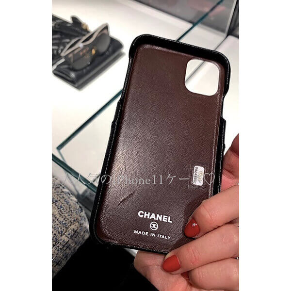 関税無しCHANEL《入手困難♪》キャビアiPhone11ケース 20031704