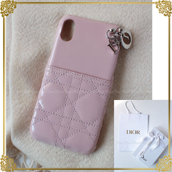 Diorケース 写真実物 苹果 i11/ 11pro / 11proMax / チャーム付 iphoneXケース/ 3色 20041703