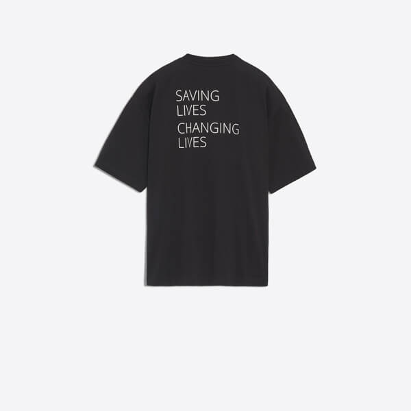 ★BALENCIAGA★ロゴ フード Tシャツ BALENCIAGA バレンシアガ BB Logo Print Tee フロントロゴ