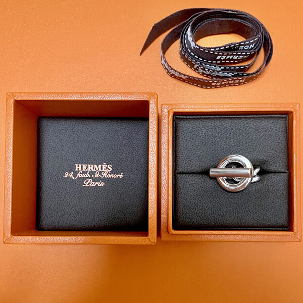 エルメス　リング　HERMES ヴィンテージ　天然石　ストーン　マルジェラ期 エルメス リング HERMES ヴィンテージ 天然石 ストーン
