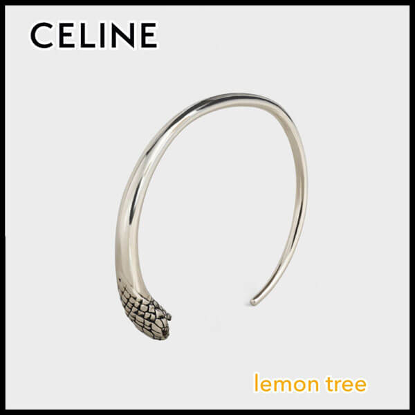 CELINE セリーヌ ブレスレット スネーク 蛇 レプタイル バングル