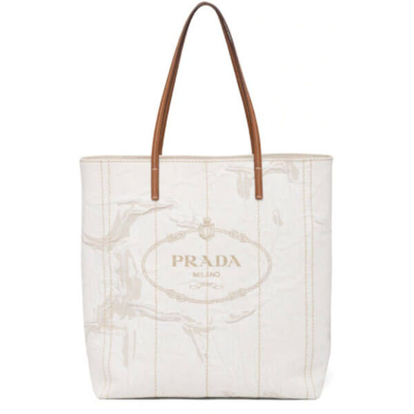 PRADA / リネンラージトートバッグ PRADA【入手困難】Linen ☆キャンバス トート☆ラージ☆ 全色