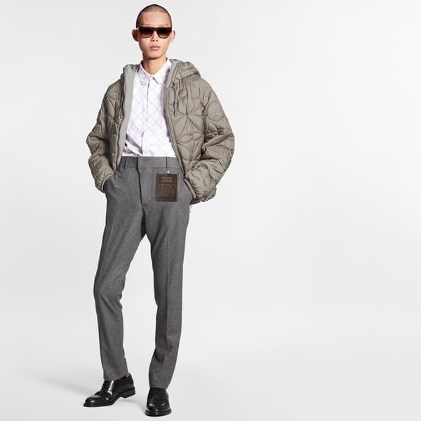 【素敵なカラー】ルイヴィトンリバーシブルジャケット 日本未入荷色☆ルイヴィトン服コピー ジャケット アウター