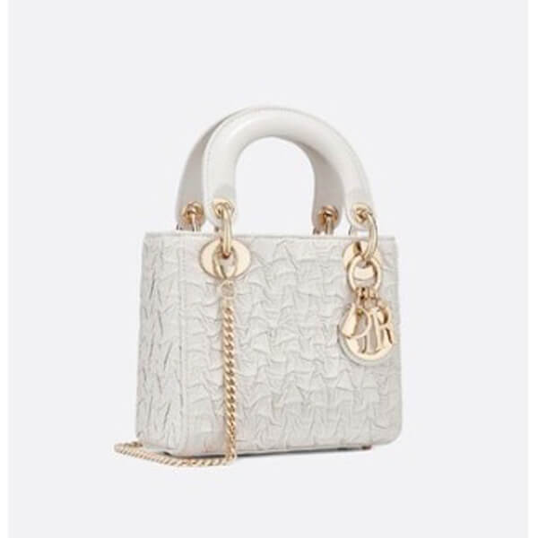 【最終価格】定番大人気⭐︎ Lady Dior ミニ　ホワイト 限定ラグジュアリー商品 :: 限定レディース商品 :: DIOR