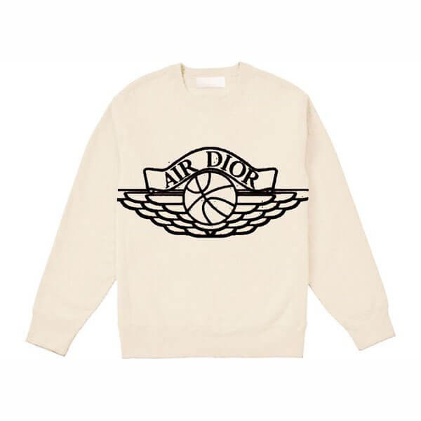 ディオール ナイキ コピー Dior x Air Jordan Wings Sweater NATURAL 201017a28