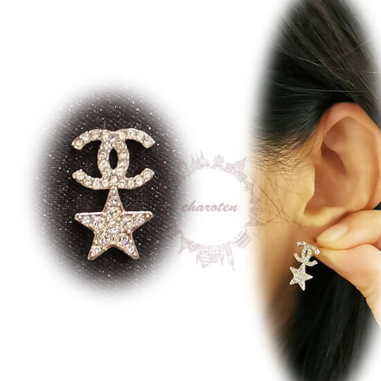 本物　CHANEL ピアス 可愛いお花のデザイン◎【CHANEL】ピアス (CHANEL/ピアス