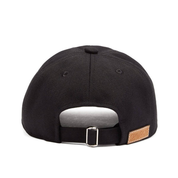 （美品）LOEWE eye nature cap black キャップ　ブラック LOEWE ロエベ キャップ 101.50AB69 EYE NATURE アイネイチャー