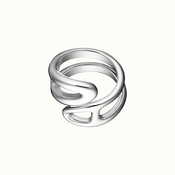 HERMES Ever Chaine dAncre シェーヌダンクル リング シェーヌダンクル 偽物 エルメス リング Ever Chaine dAncre