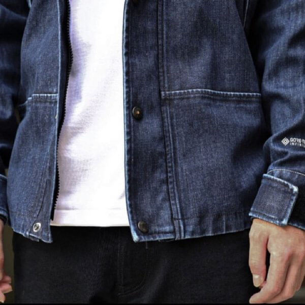 入手困難 劇レア!THE NORTH FACE偽物 DENIM GORE-TEX デニムマウンテンジャケット NP61931R