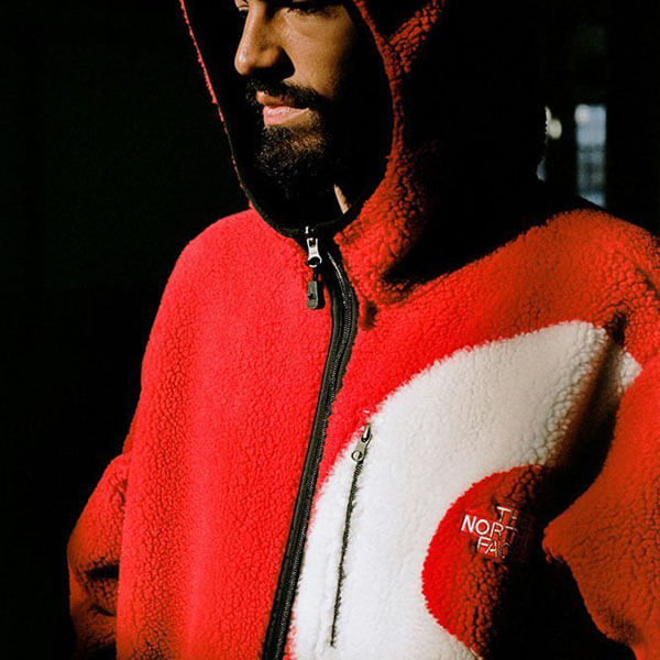 FW20 Supreme The North Face S Logoコピー Hooded Fleece JacketND952