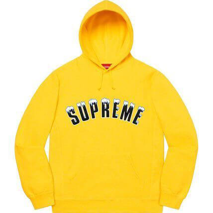 supreme ボックス ロゴ パーカー 偽物 送料無料 シュプリーム Icy Arc Hooded Sweatshirt AW2120E21C
