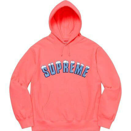 supreme ボックス ロゴ パーカー 偽物 送料無料 シュプリーム Icy Arc Hooded Sweatshirt AW2120E21C