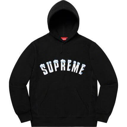 supreme ボックス ロゴ パーカー 偽物 送料無料 シュプリーム Icy Arc Hooded Sweatshirt AW2120E21C