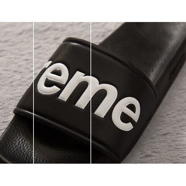 Supreme シュプリーム サンダル 偽物 Slides Sandals Black 夏のスリッパに最高です!21E21C1