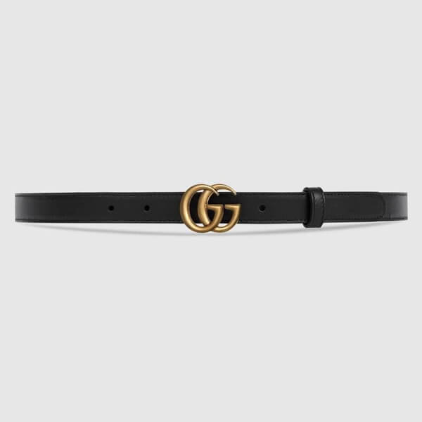 レア物【GUCCI】ハラコ ベルト GUCCI グッチ ベルト バックル インターロッキングGG 赤 レッド