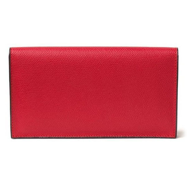 VALEXTRA コピーBRERA PURSE WITH REMOVABLE CARD CASE V9L26-028-000R-OC