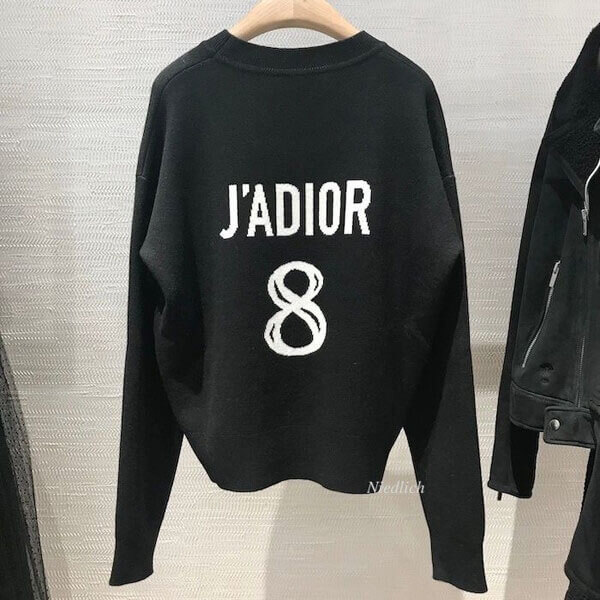 日本未入荷☆Dior☆JADIOR 8ディオール セーター コピー カシミヤ Black 924S55AM009_X9330