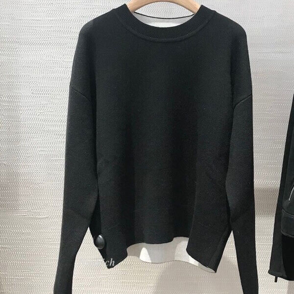 日本未入荷☆Dior☆JADIOR 8ディオール セーター コピー カシミヤ Black 924S55AM009_X9330
