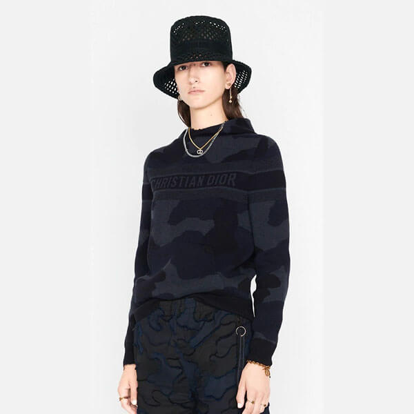 【完売前に★すぐ届く】DIOR*新作*カムフラージュ コットン スウェットシャツX58201