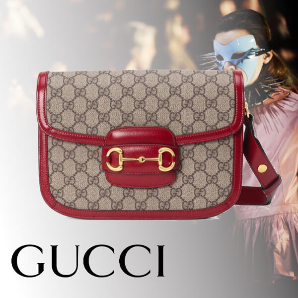 【20SS新作】GUCCI 1955 グッチコピー ホースビット ショルダー バッグ 60220492TCG1