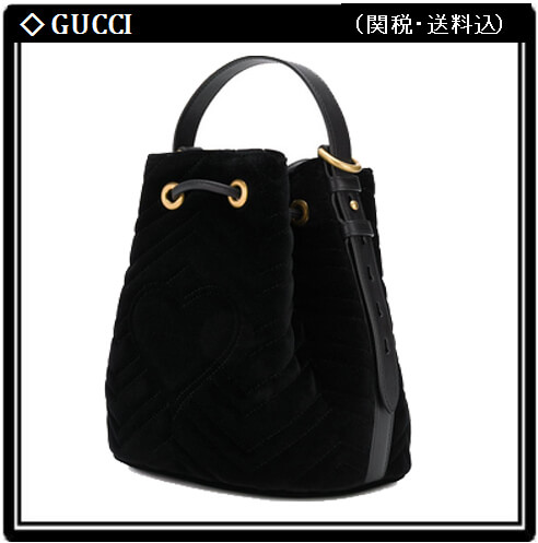 2020日本未発売新作 グッチコピー【GUCCI】GGマーモント 2WAY バケットバッグM86035