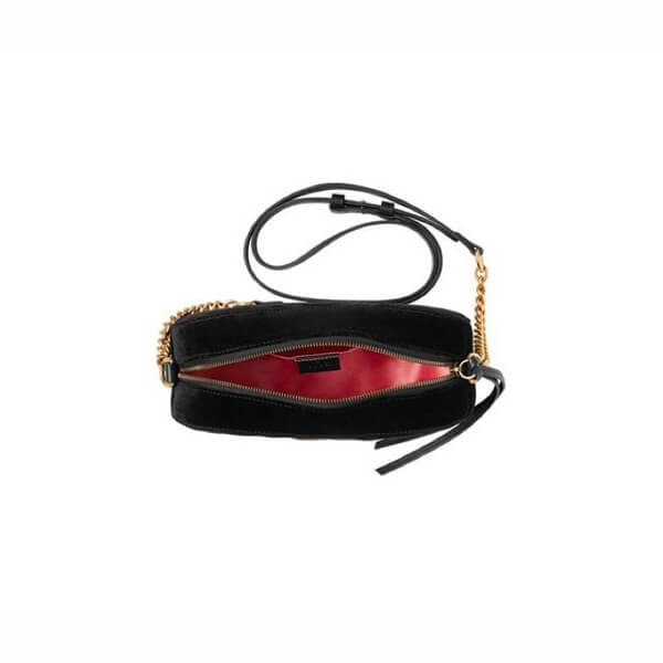 2020最新/限定【VIPセール】GUCCI グッチ偽物 GG Marmont ショルダーバッグ 4476329QIBT1000 ブラック